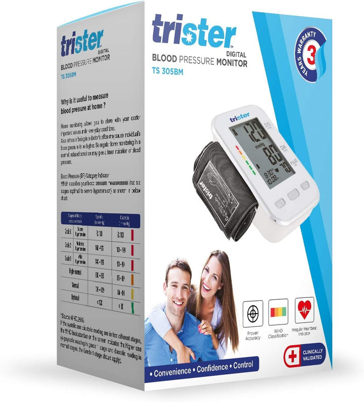 TRISTER Digital Blood Pressure Monitor: TS-305BM