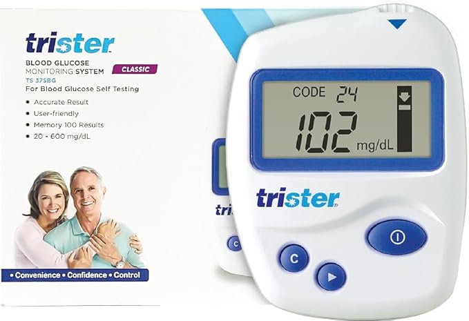 TRISTER Blood Glucose Monitoring System: TS-375BG